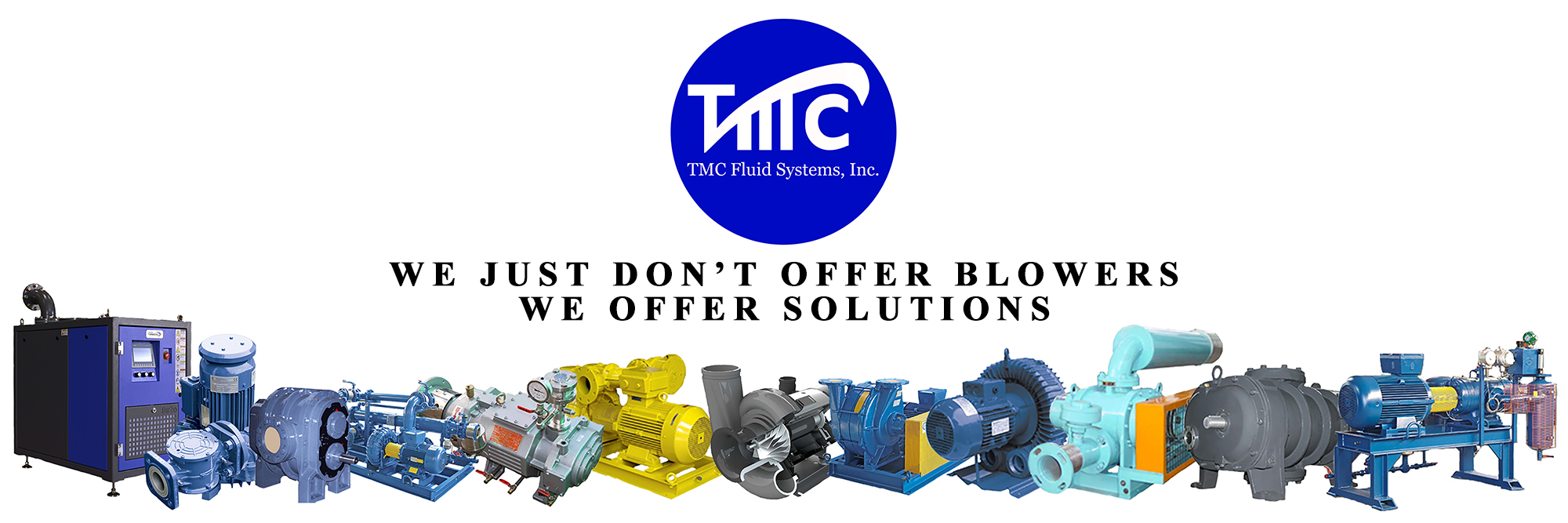 A Compete Range of Blowers and Dry Screw Vacuum Pumps