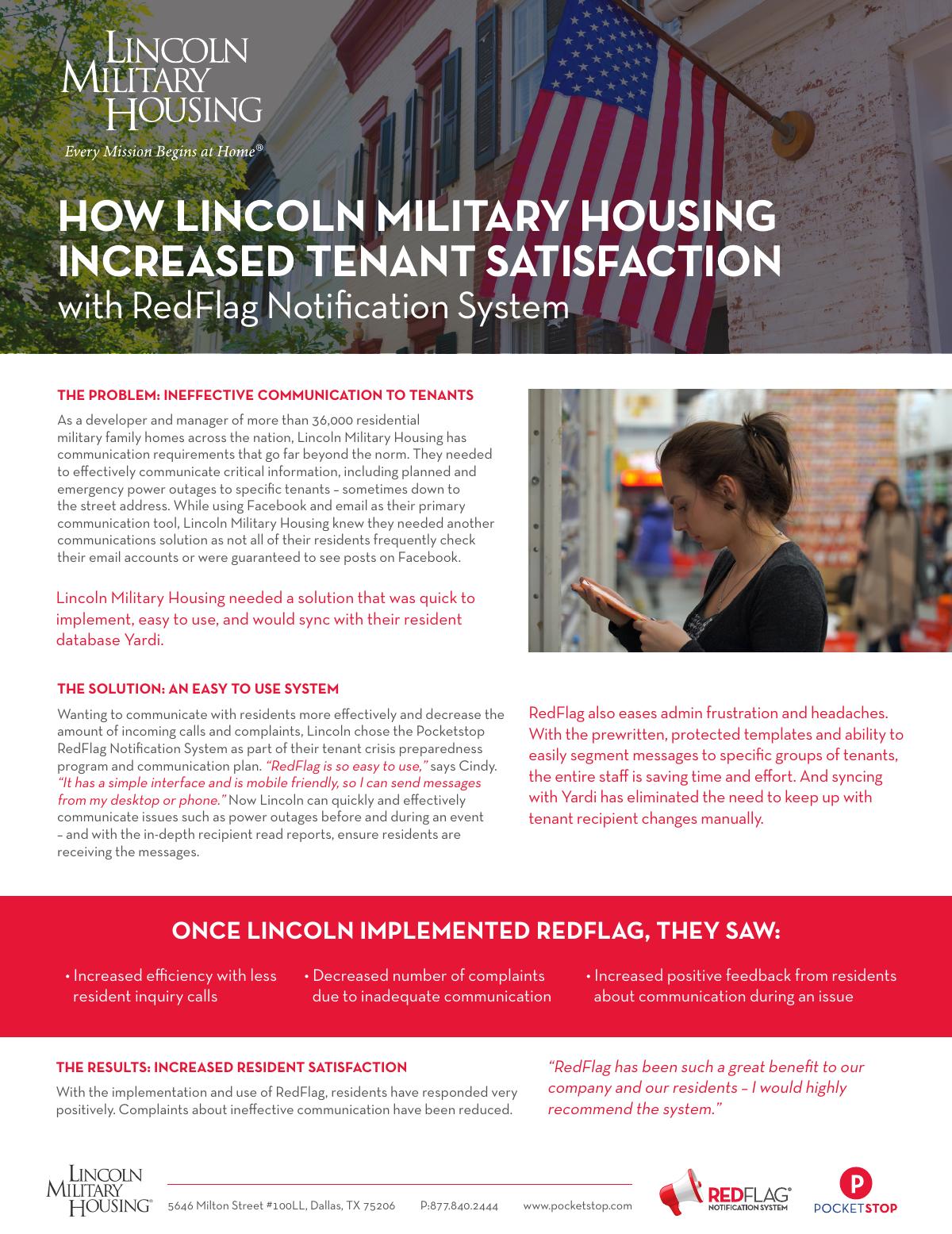 RedFlag Case Study: Lincoln Military Housing