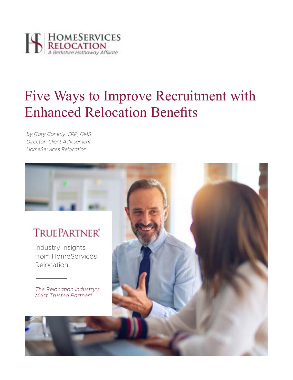 Five Ways to Improve Recruitment with Enhanced Relocation Benefits
