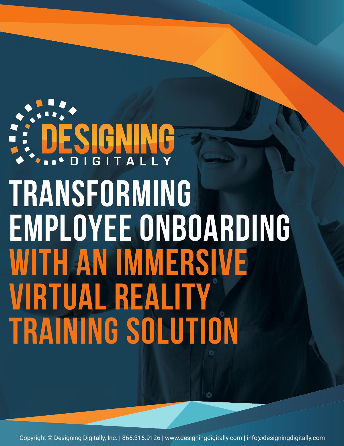 Transforming Employee Onboarding with an Immersive Virtual Reality Training Solution